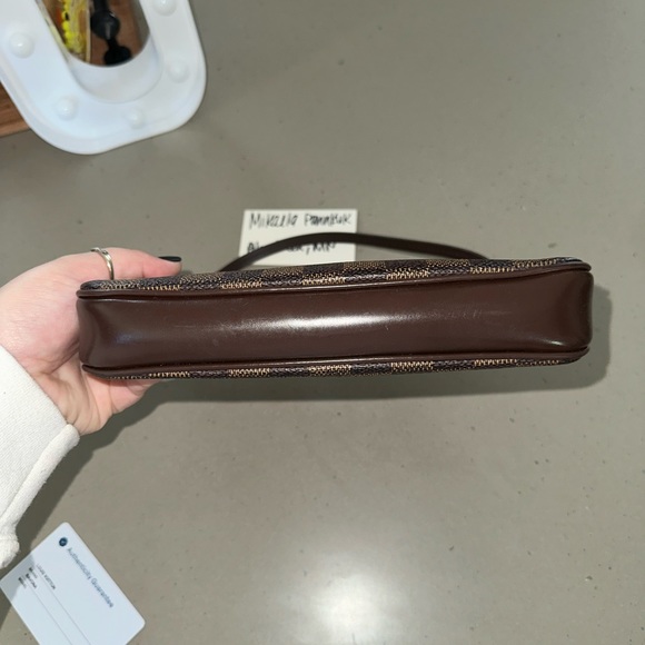 Louis Vuitton Navona Damier Ebene Canvas Pochette Accessories Bag - Picture 7 of 12